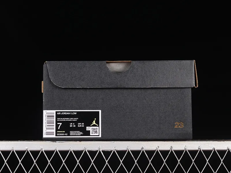 All categories Air Jordan Jordan series basketball shoes Air Jordan 1 Low G version pure original Air Jordan 1 Low "French Blue" AJ1 Joe 1 white blue cultural low-top casual sneakers 553558-412